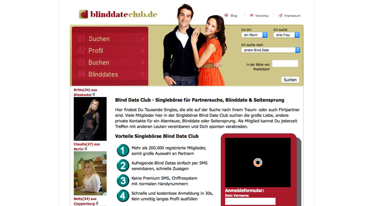 online dating portal über 40